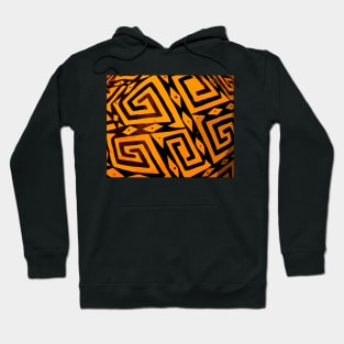 Prehistoric Anasazi zigzag design Hoodie